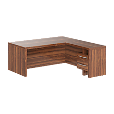 Стол руководителя с тумбой ZENN ZCT 1819H 1800х1900х750