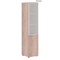 Шкаф колонка комбинированная с дверьми в раме XTEN XHC 42.7L левая