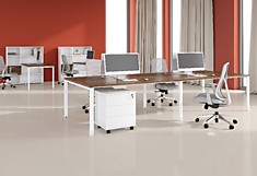 Мебель для рабочего кабинета на 6 рабочих мест. Комплект Edis №158