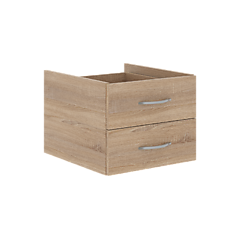 Тумба подвесная 2 ящика Simple SC-2V