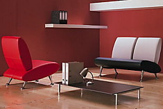 Офисный диван Блейк трёхместный, двухместный, одноместный